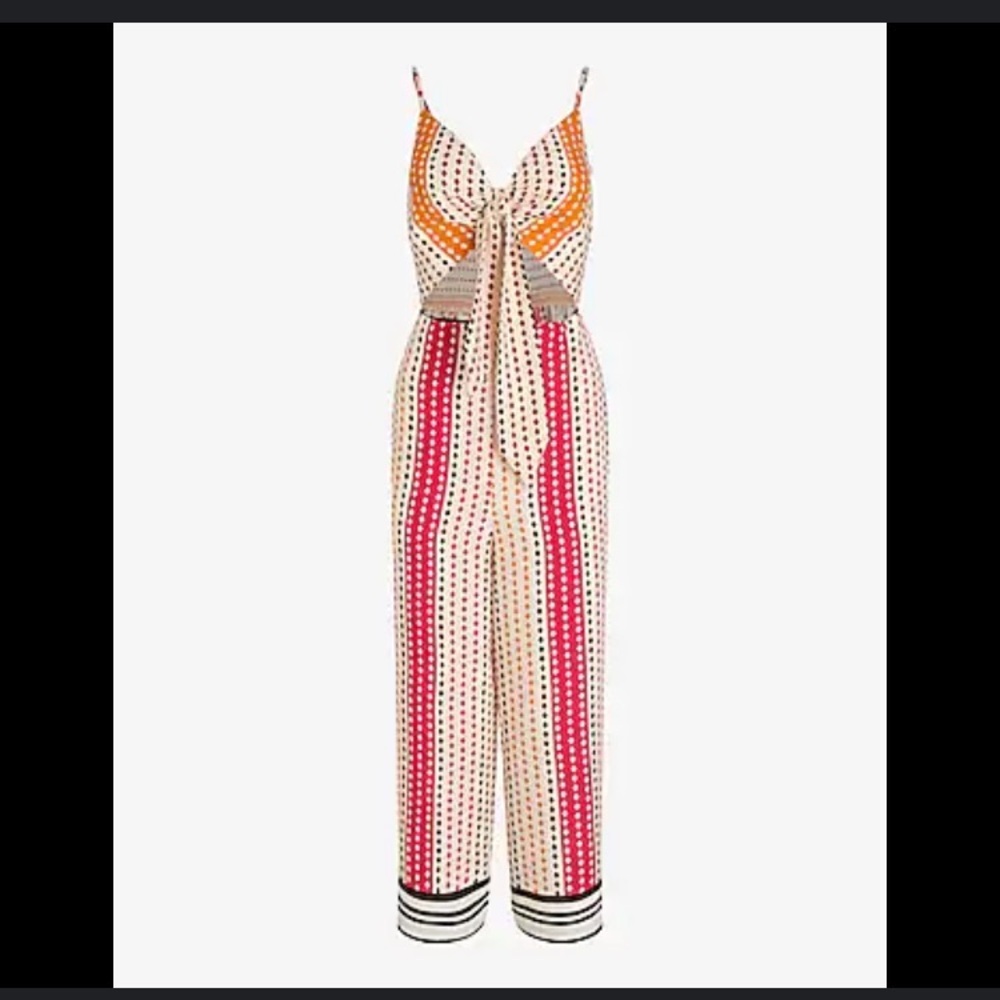 Express Jumpsuit with Pockets 🩷🧡🤍 - Picture 4 of 8